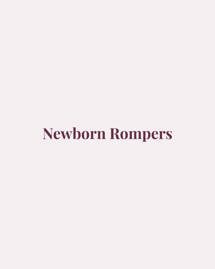 Newborn Rompers