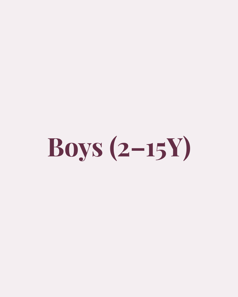 Boys (2–15Y)