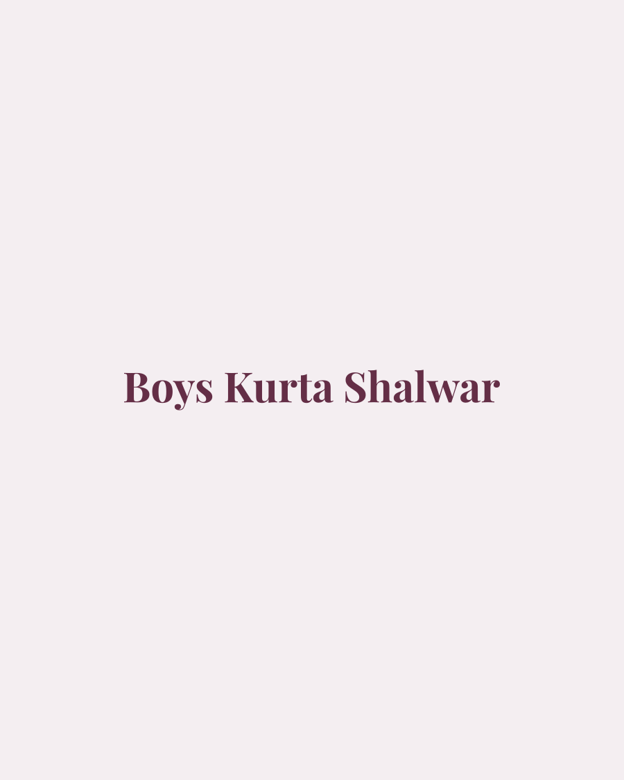 Boys Kurta Shalwar