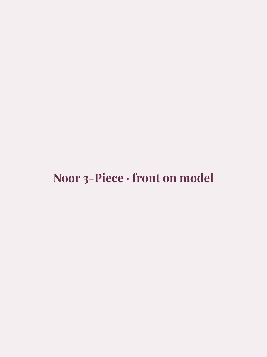 Noor 3-Piece · front on model