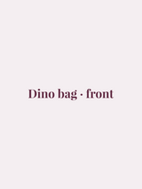 Dino bag · front