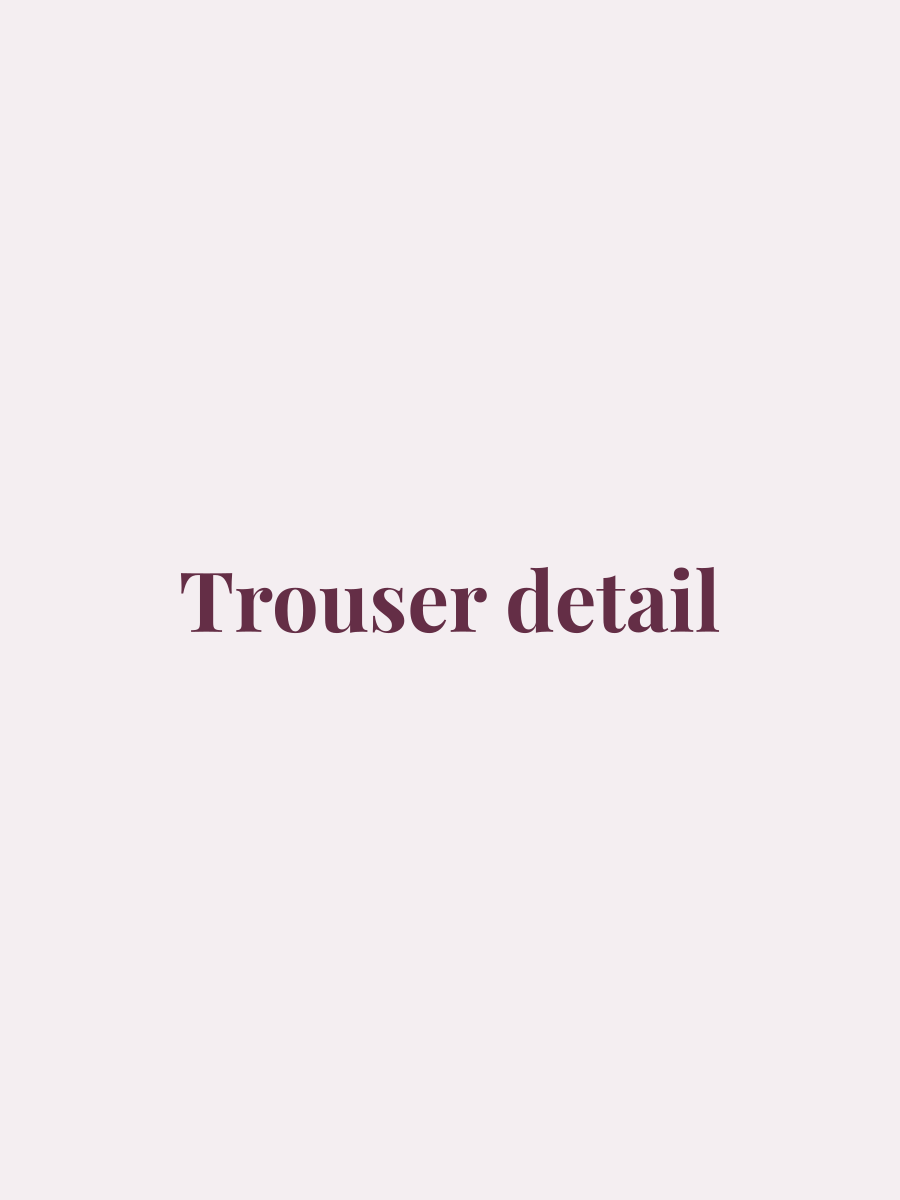 Trouser detail