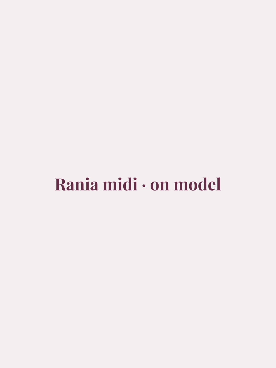 Rania midi · on model