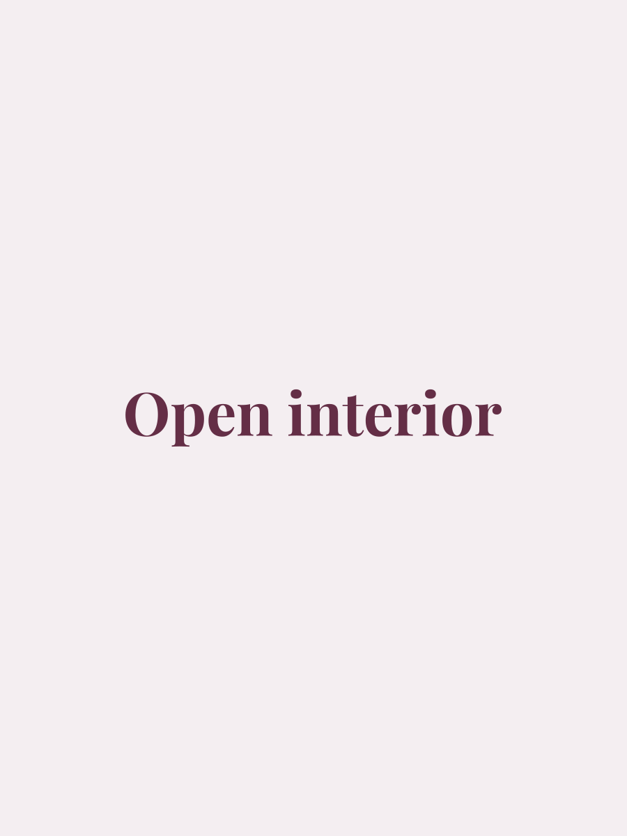Open interior